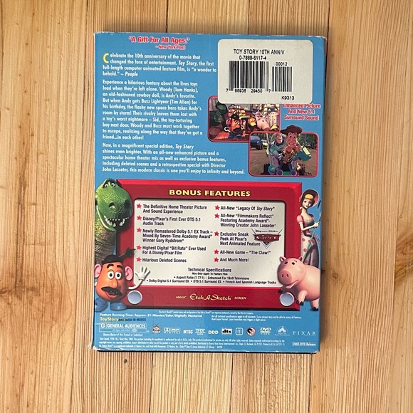 Disney Toy Story & The Lion King DVD 2-Disc Set - Picture 7 of 9
